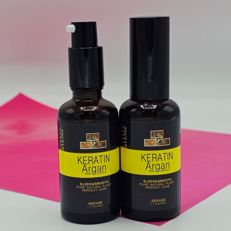 روغن آرگان و کراتین آرمامی