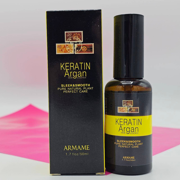 روغن آرگان و کراتین آرمامی