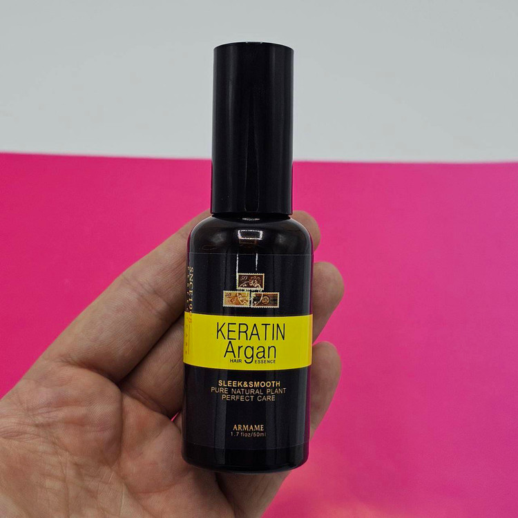 روغن آرگان و کراتین آرمامی