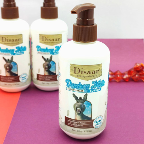 لوسیون نرم کننده و آبرسان پوست شیر الاغ Disaar
