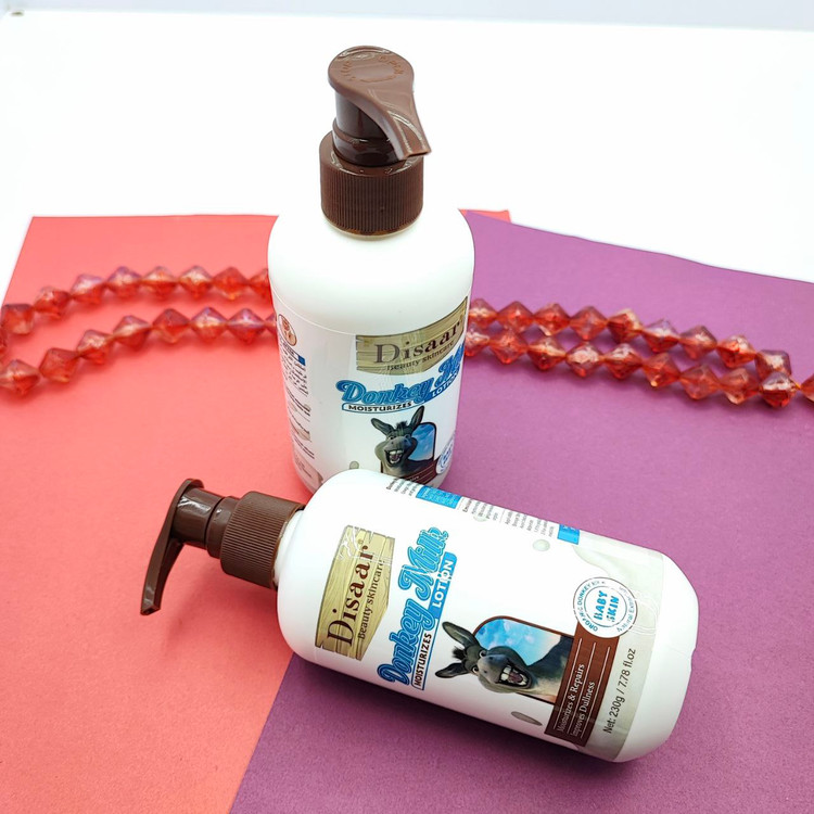 لوسیون نرم کننده و آبرسان پوست شیر الاغ Disaar