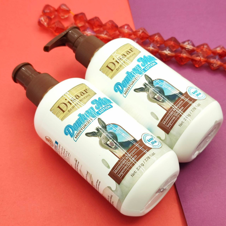 لوسیون نرم کننده و آبرسان پوست شیر الاغ Disaar