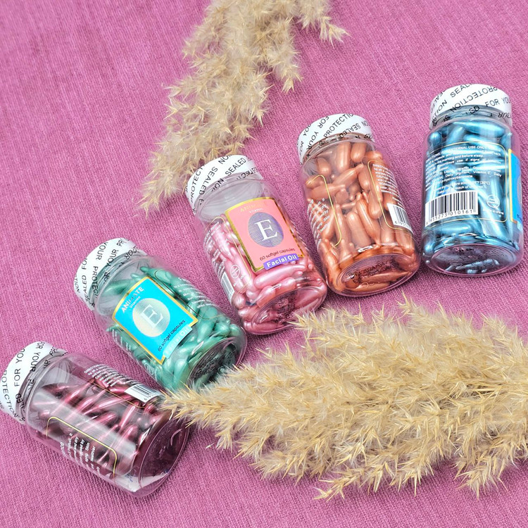 کپسول ویتامین E صورت