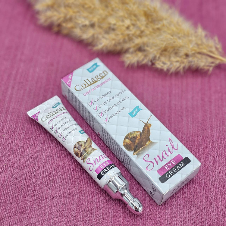 کرم دور چشم کلاژن 4 کاره حلزون Collagen Snail
