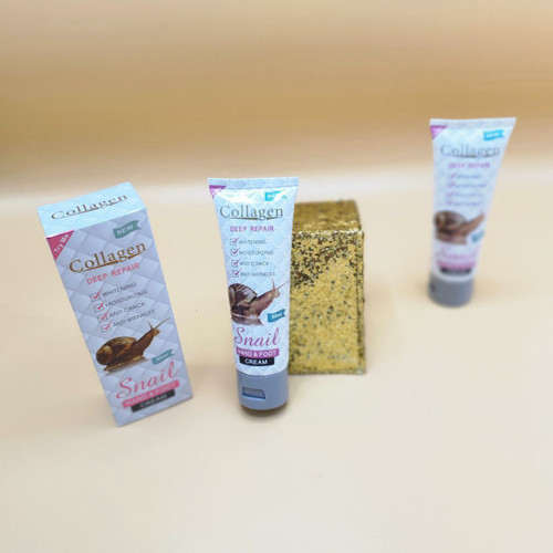 کرم نرم کننده و ترمیم کننده دست و پا کلاژن حلزون Collagen Snail