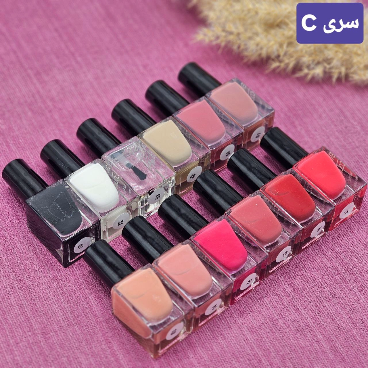 لاک های اصلی اینجوی کالر ENJOY COLOR سری C