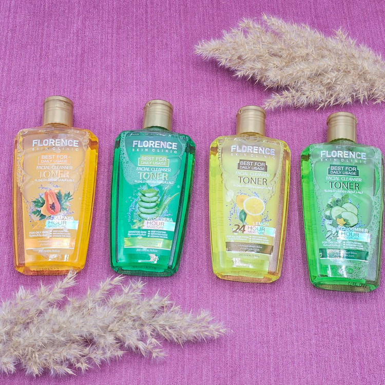 تونر مراقبت پوستی برند فلورانس 200 میل