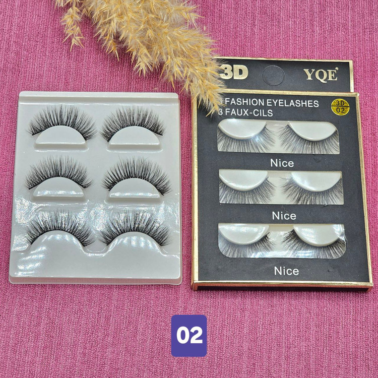 مژه های سه جفتی سه بعدی 3D نایس