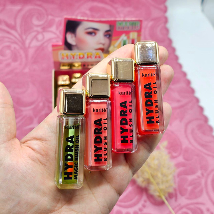 روژگونه مایع روغنی و لیپ گلاس حرارتی مجیک