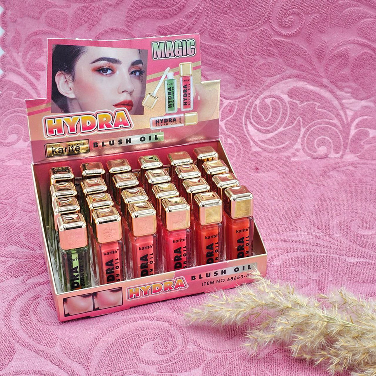 روژگونه مایع روغنی و لیپ گلاس حرارتی مجیک