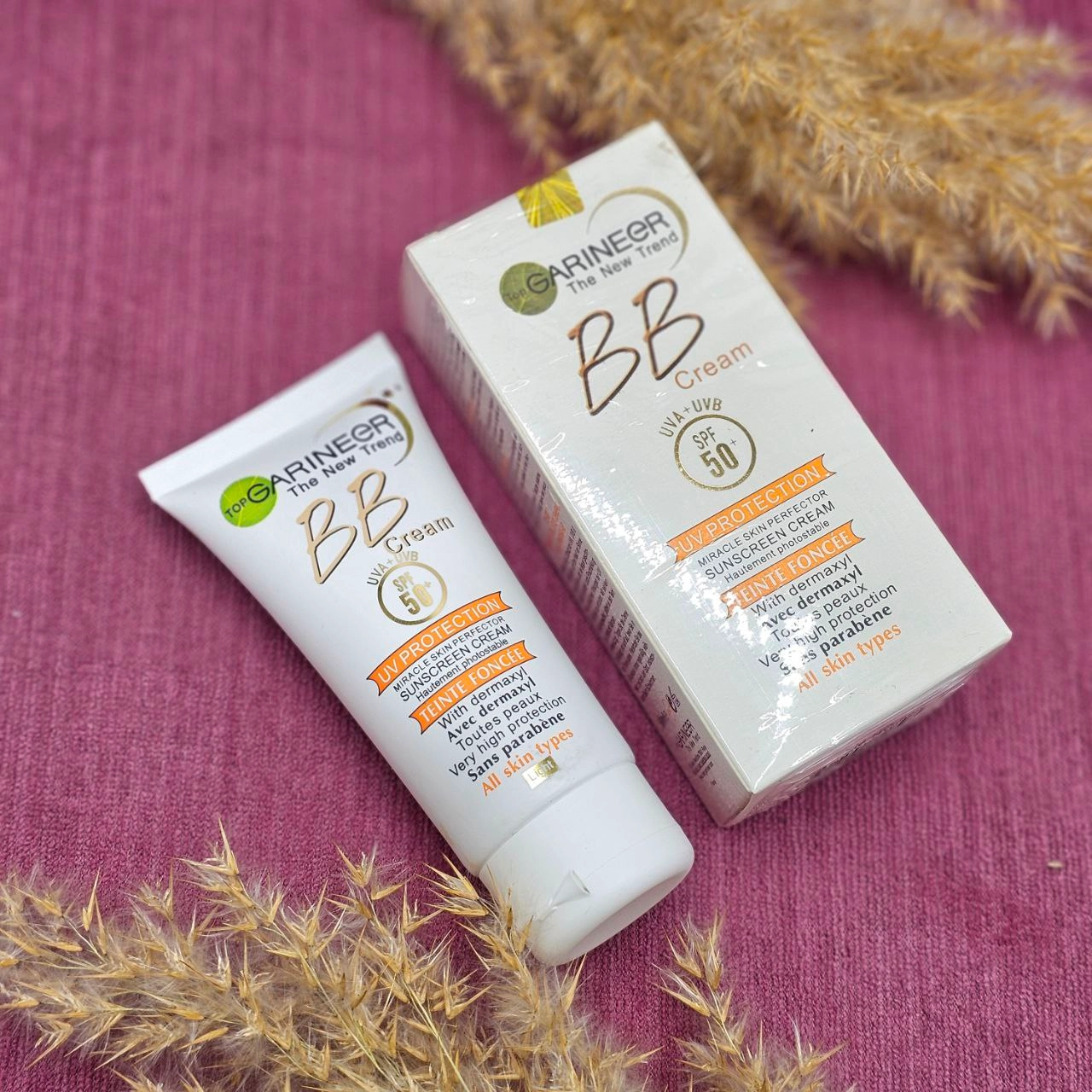ضد آفتاب هلال طلایی بی بی گارنیر  با SPF50
