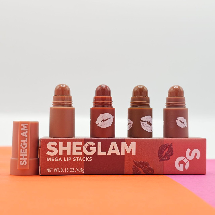 رژلب فشنگی و طبقه ای شیگلم Sheglam