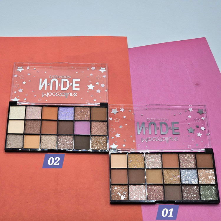 سری جدید سایه های ابر و بادی نود Nude