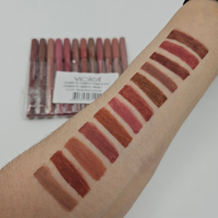 رژلب مدادی بدون تراش ویولت