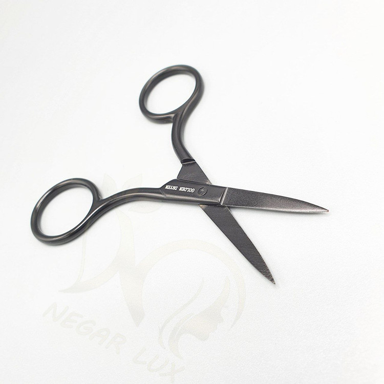 قیچی ابرو تیتانیومی گلدن دریم