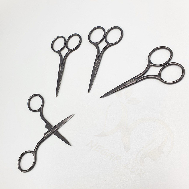 قیچی ابرو تیتانیومی گلدن دریم