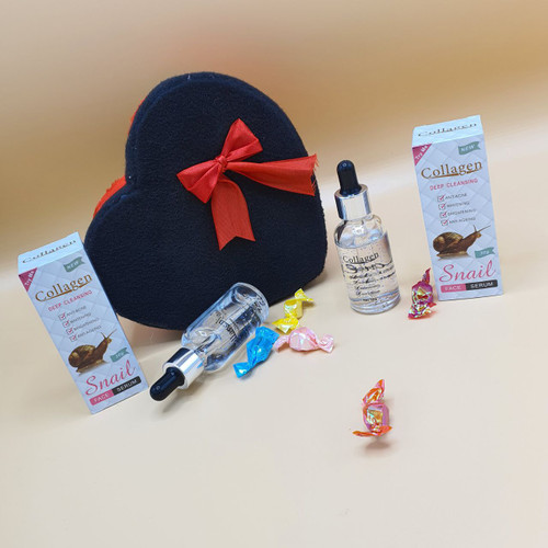 سرم صورت چهار کاره کلاژن حلزون