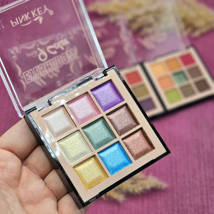 سایه های نه رنگ ترکیبی پینک کی PINK KEY