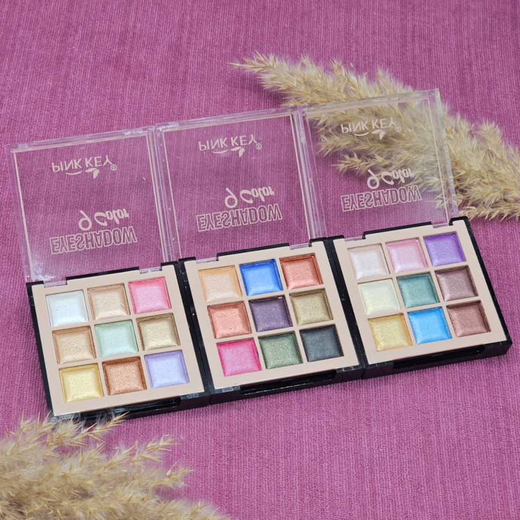 سایه های نه رنگ ترکیبی پینک کی PINK KEY