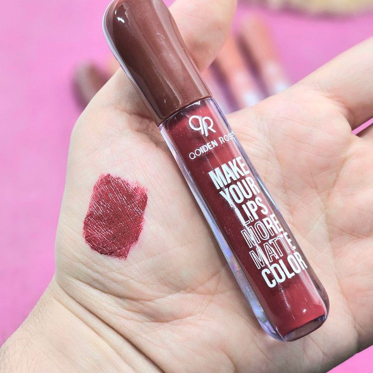 رژلب مایع کویدن رز قطره Quiden rose