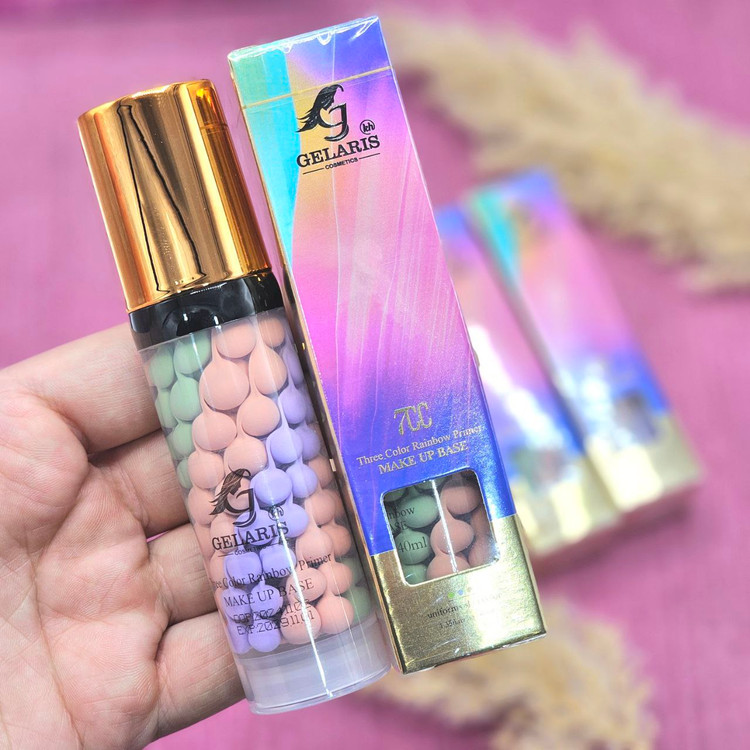 پرایمر رنگین کمانی و مرواریدی سه رنگ گلاریس