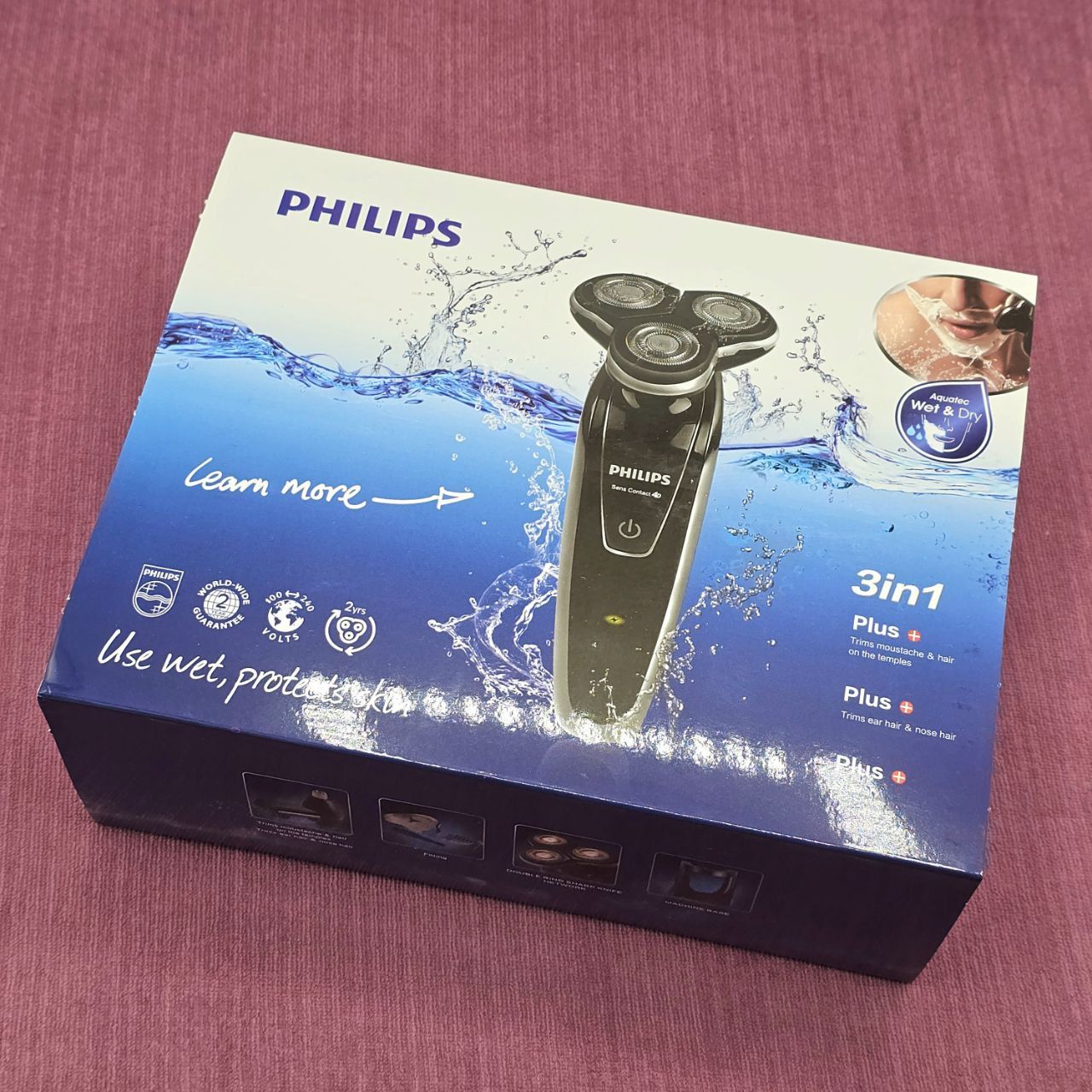 ریش تراش سه کاره برند فیلیپس  RQ-1250