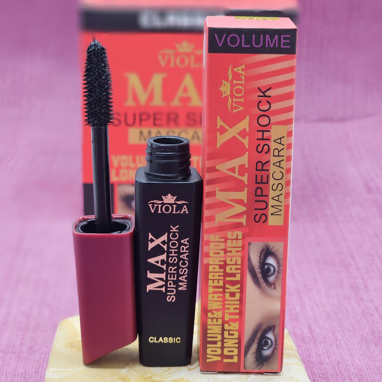 ریمل فرچه ژله ای برند مکس ویولا