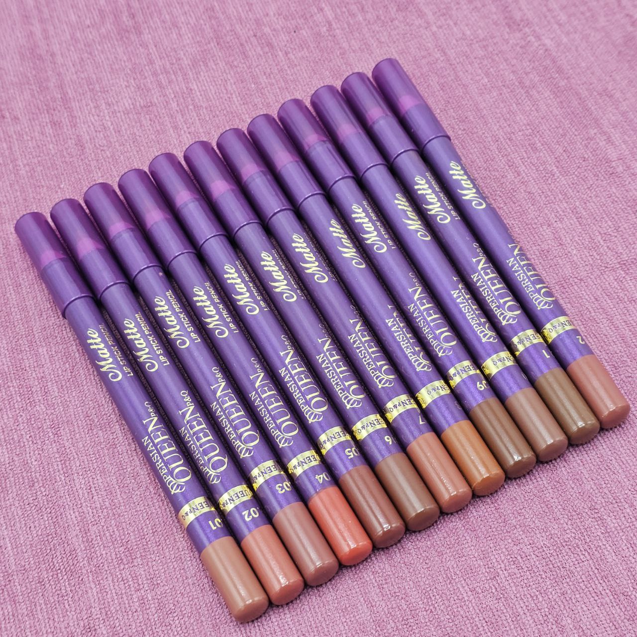 رژلب مدادی برند پرشین کوئین