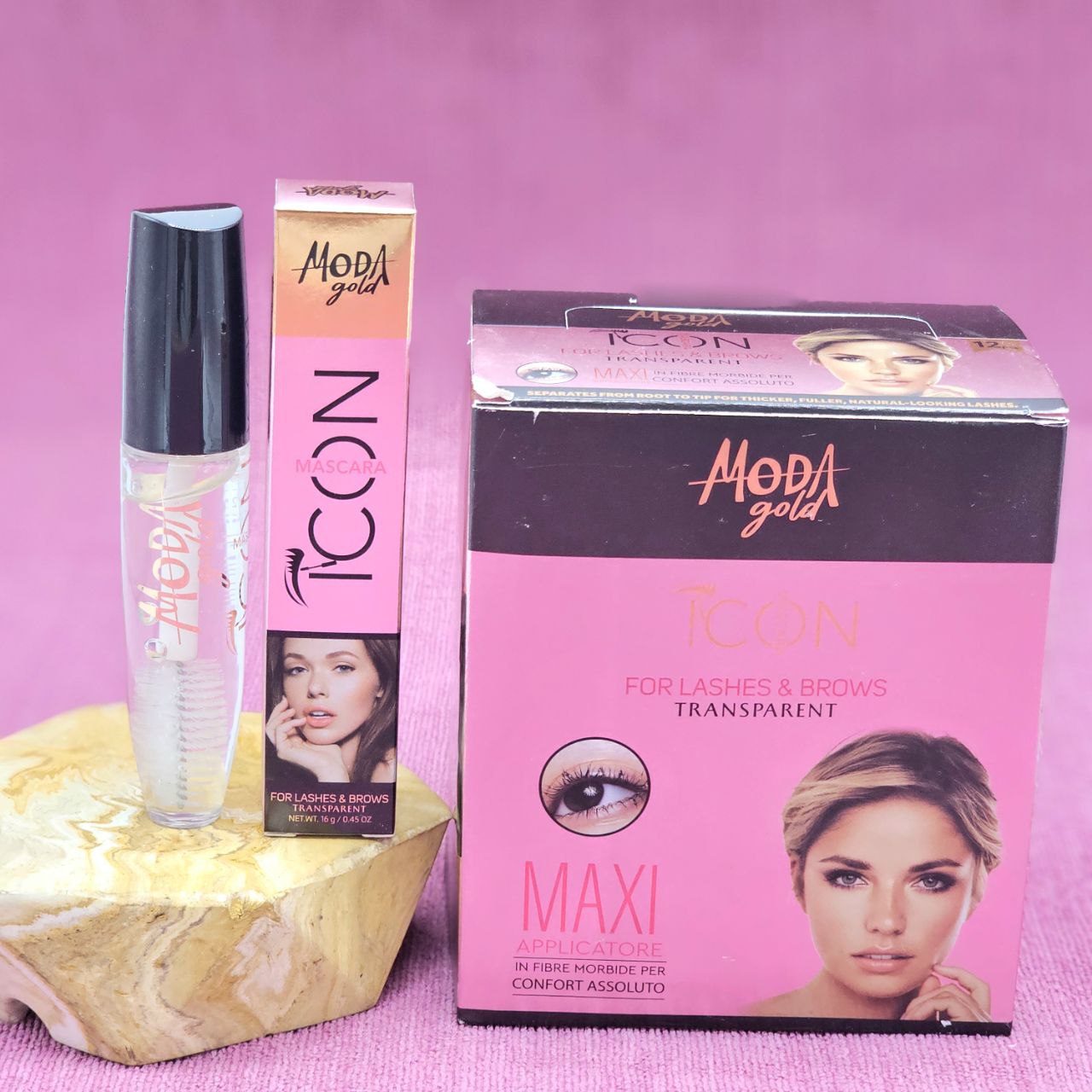 ژل مژه و ابرو برند مودا