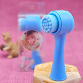 فیس براش دسته دار رنگی