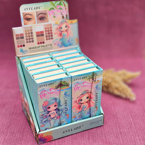 پالت سایه طرح پری دریایی