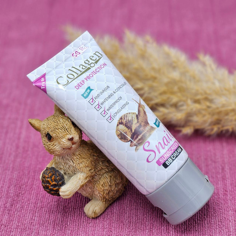 ضد آفتاب گیاهی کلاژن حلزون