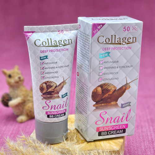 ضد آفتاب گیاهی کلاژن حلزون