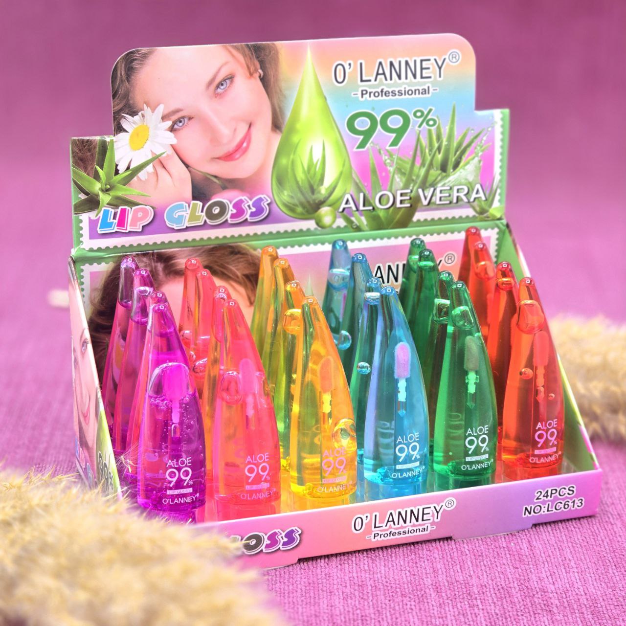 لیپ گلاس و برق لب آلوورا