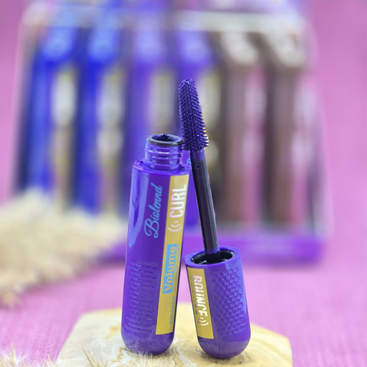 ریمل رنگی با فرچه ژله ای برند بیولند