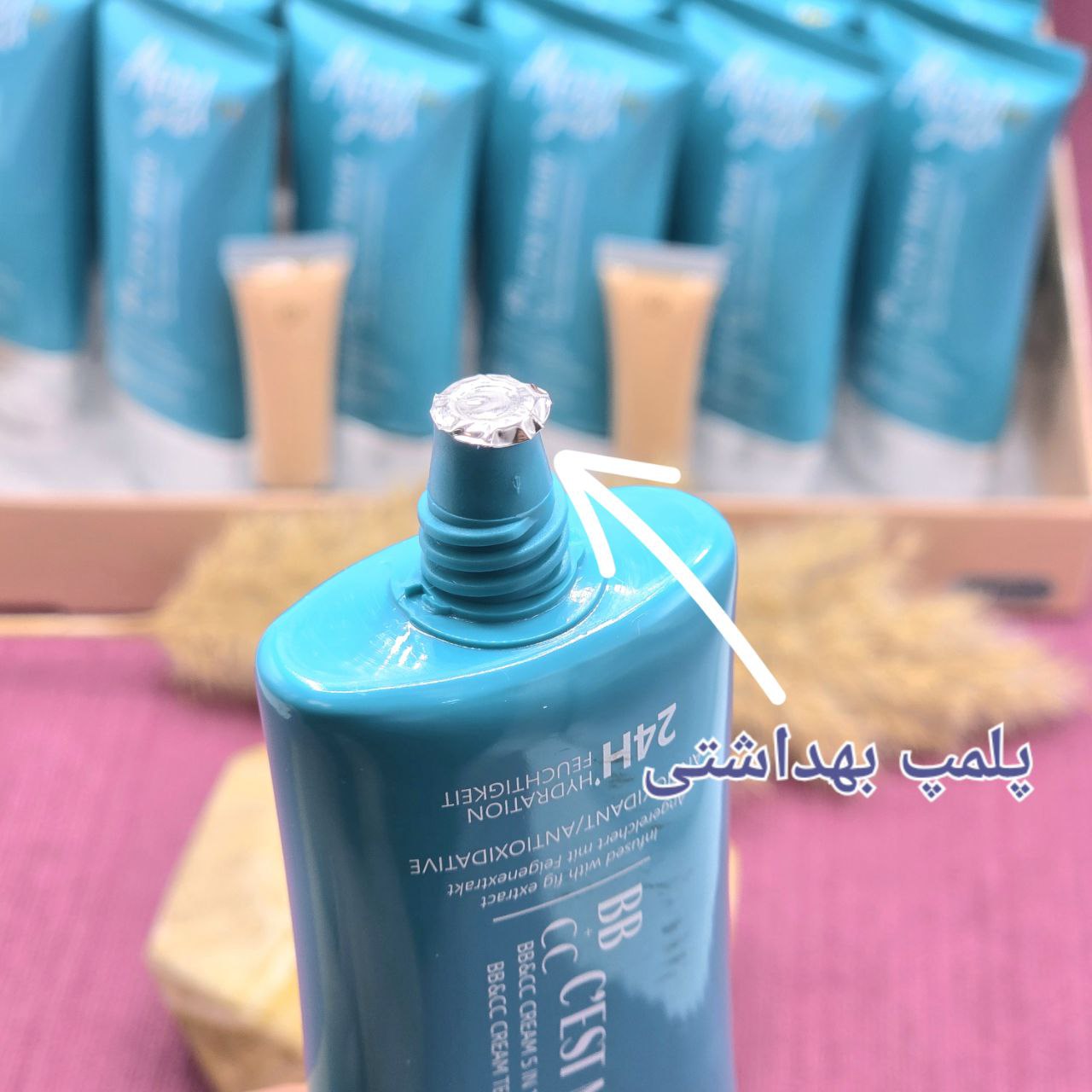 کرم پودر تیوپی برند مُدا