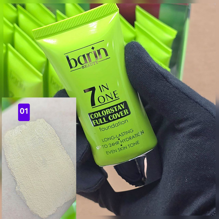 کرم پودر و کرم گریم تیوپی برند بارین