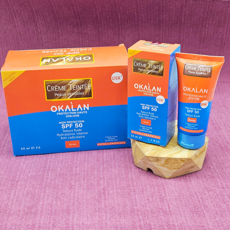 ضد آفتاب کرم پودری برند اوکالان