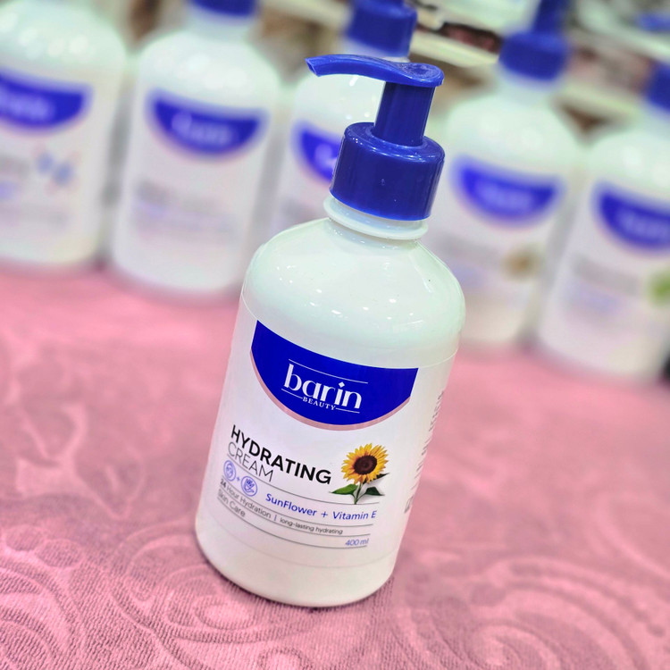 کرم آبرسان و مرطوب کننده پمپی برند بارین
